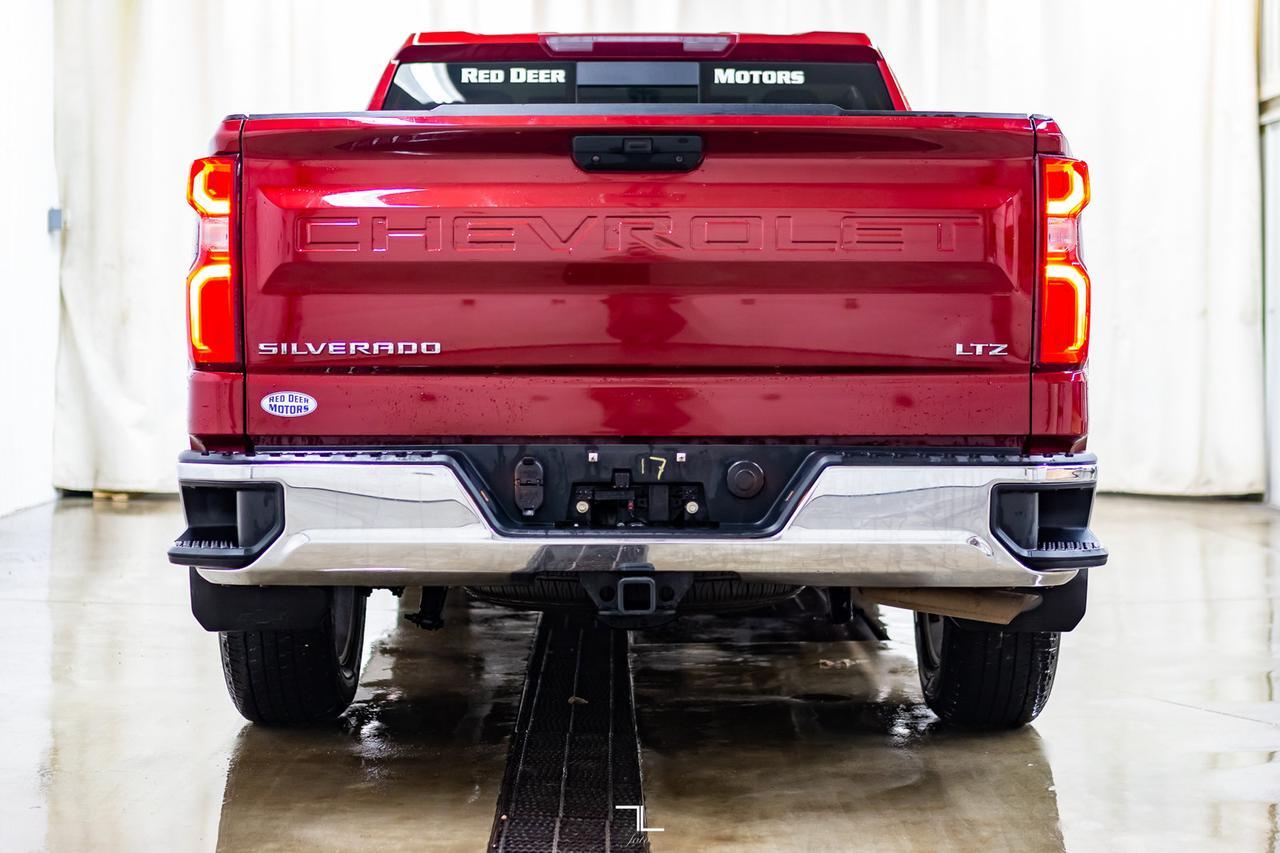 2019 Chevrolet Silverado 1500 4x4 Crew Cab LTZ Leather Roof Nav BCam Red Deer AB