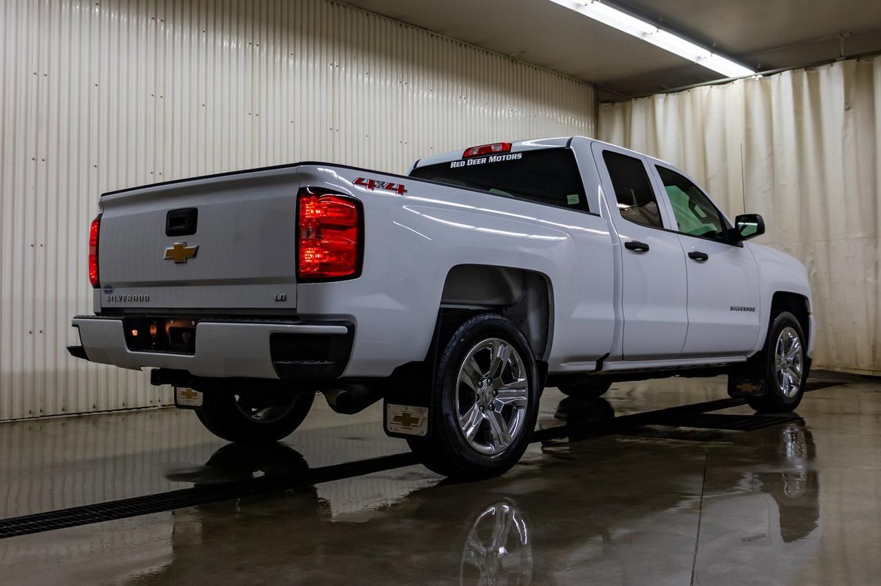 2019 Chevrolet Silverado 1500 4x4 Double Cab LD Custom BCam Red Deer AB