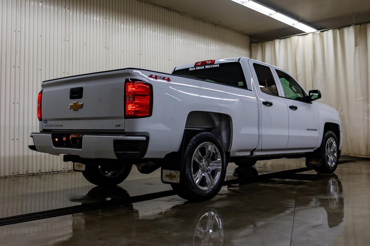 2019 Chevrolet Silverado 1500 4x4 Double Cab LD Custom BCam Red Deer AB