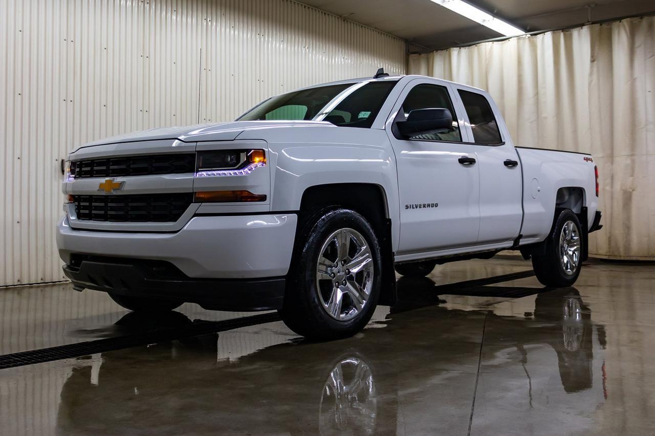 2019 Chevrolet Silverado 1500 4x4 Double Cab LD Custom BCam Red Deer AB