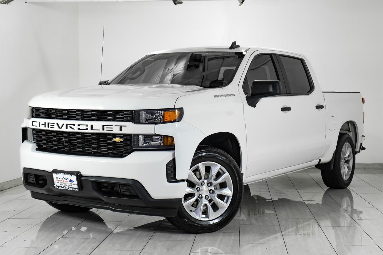 2019 Chevrolet Silverado 1500 CUSTOM CREW CAB AUTOMATIC REAR CAMERA BLUETOOTH CRUISE CONTROL A Carrollton TX