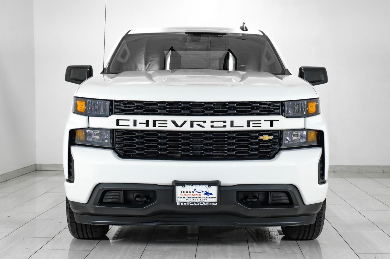2019 Chevrolet Silverado 1500 CUSTOM CREW CAB AUTOMATIC REAR CAMERA BLUETOOTH CRUISE CONTROL ALLOY WHEELS