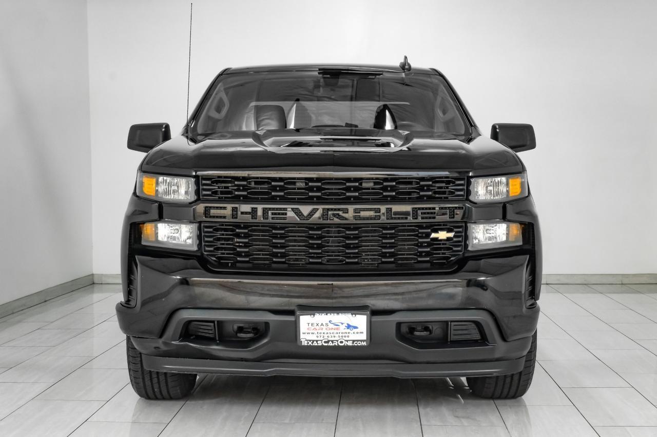 2019 Chevrolet Silverado 1500 CUSTOM CREW CAB AUTOMATIC REAR CAMERA BLUETOOTH CRUISE CONTROL ALLOY WHEELS