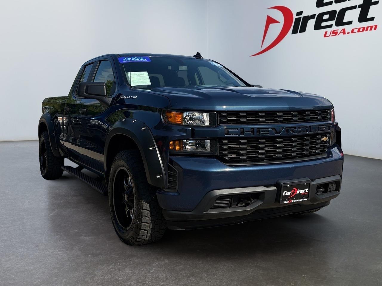2019 Chevrolet Silverado 1500 Custom, RUNNING BOARDS, FENDER FLARES, TOW PACKAGE, BACKUP CAMERA, REMOTE START, APPLE CARPLAY/ANDROID AUTO, NAVGATION, LOW MILES, CLEAN CARFAX, THIS TRUCK IS LIKE BRAND NEW! Virginia Beach VA