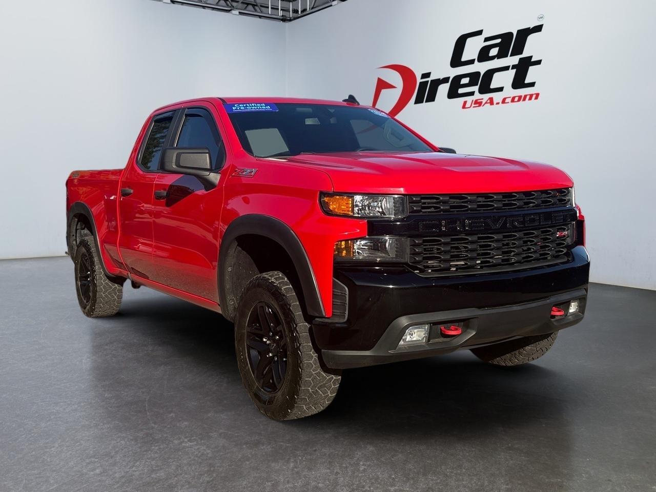 2019 Chevrolet Silverado 1500 Custom Trail Boss, LIFTED, TOW PACKAGE, BACKUP CAMERA WITH PARKING SENSORS, REMOTE START, HEATED STEERING WHEEL, NAVIGATION, ONSTAR BLUETOOTH, LOW MILES, CHASE A CHEVY TO YOUR DRIVEWAY! Virginia Beach VA