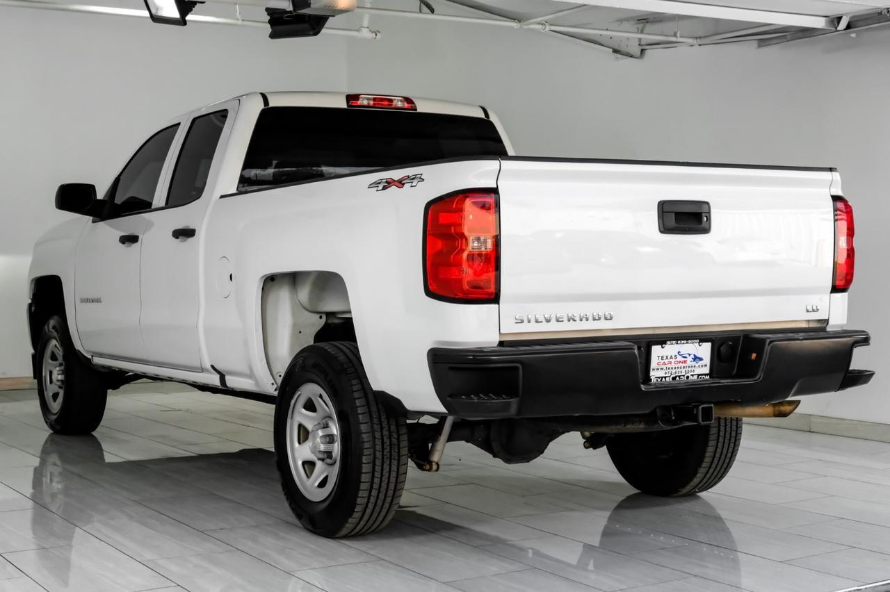 2019 Chevrolet Silverado 1500 LD WORK TRUCK DOUBLE CAB 4WD AUTOMATIC REAR CAMERA BLUETOOTH CRUISE CONTROL TOW HITCH Carrollton TX