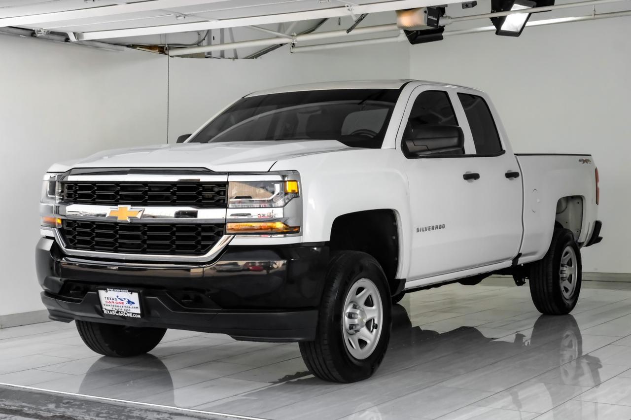 2019 Chevrolet Silverado 1500 LD WORK TRUCK DOUBLE CAB 4WD AUTOMATIC REAR CAMERA BLUETOOTH CRUISE CONTROL TOW HITCH Carrollton TX