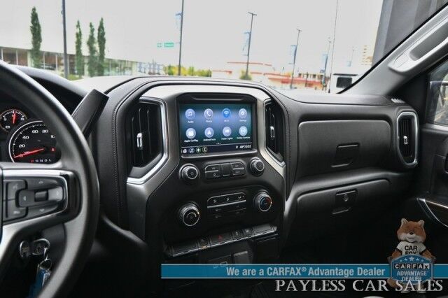 2019 Chevrolet Silverado 1500 LT / 4X4 / Crew Cab / Auto Start / Premium Cloth Seats / Apple CarPlay & Android Auto / Back Up Camera / Cruise Control / Front Bench / Seats 6 / Tonneau Cover / Block Heater / Diablo Wheels / Tow Pkg / 22 MPG Anchorage AK