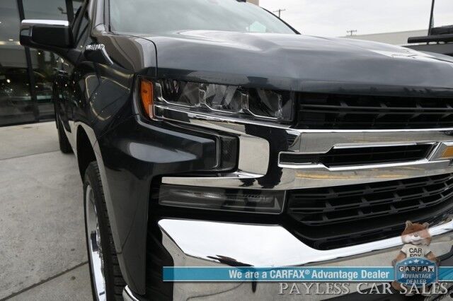 2019 Chevrolet Silverado 1500 LT / 4X4 / Crew Cab / Auto Start / Premium Cloth Seats / Apple CarPlay & Android Auto / Back Up Camera / Cruise Control / Front Bench / Seats 6 / Tonneau Cover / Block Heater / Diablo Wheels / Tow Pkg / 22 MPG Anchorage AK