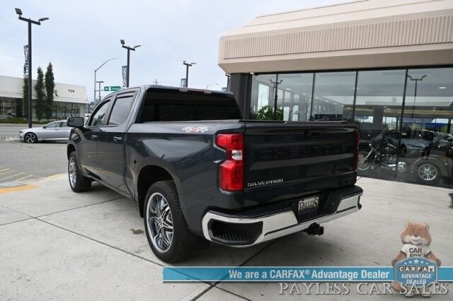 2019 Chevrolet Silverado 1500 LT / 4X4 / Crew Cab / Auto Start / Premium Cloth Seats / Apple CarPlay & Android Auto / Back Up Camera / Cruise Control / Front Bench / Seats 6 / Tonneau Cover / Block Heater / Diablo Wheels / Tow Pkg / 22 MPG Anchorage AK
