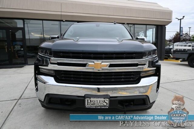2019 Chevrolet Silverado 1500 LT / 4X4 / Crew Cab / Auto Start / Premium Cloth Seats / Apple CarPlay & Android Auto / Back Up Camera / Cruise Control / Front Bench / Seats 6 / Tonneau Cover / Block Heater / Diablo Wheels / Tow Pkg / 22 MPG Anchorage AK