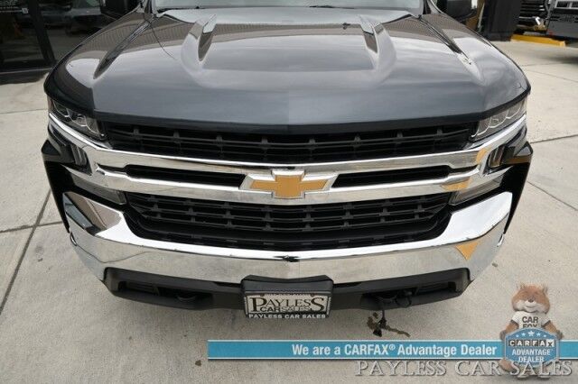 2019 Chevrolet Silverado 1500 LT / 4X4 / Crew Cab / Auto Start / Premium Cloth Seats / Apple CarPlay & Android Auto / Back Up Camera / Cruise Control / Front Bench / Seats 6 / Tonneau Cover / Block Heater / Diablo Wheels / Tow Pkg / 22 MPG Anchorage AK