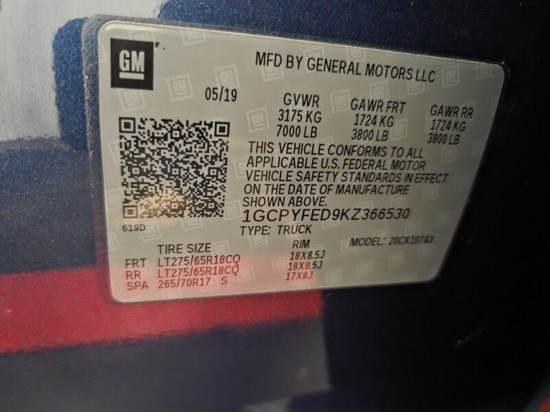 2019 Chevrolet Silverado 1500 LT Trail Boss 5.3L V8 Z71 4WD Heated Seats FREE WARRANTY Arlington TX