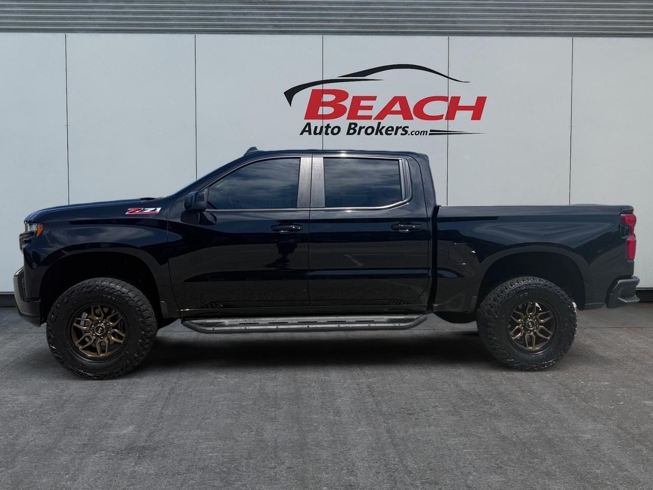 2019 Chevrolet Silverado 1500 LT Trail Boss, HEATED SEATS, APPLE CARPLAY/ANDROID AUTO, TOW PACKAGE, BED LINER, REAR BUMPER STEP, BACKUP CAMERA, BLUETOOTH, POWER MIRRORS, HEATED SEATS, RUNNING BOARDS, POWER SLIDING REAR WINDOW, CLEAN CARFAX, COME AND TEST DRIVE TODAY! Norfolk VA