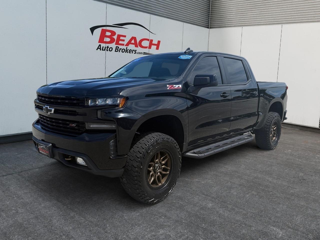 2019 Chevrolet Silverado 1500 LT Trail Boss, HEATED SEATS, APPLE CARPLAY/ANDROID AUTO, TOW PACKAGE, BED LINER, REAR BUMPER STEP, BACKUP CAMERA, BLUETOOTH, POWER MIRRORS, HEATED SEATS, RUNNING BOARDS, POWER SLIDING REAR WINDOW, CLEAN CARFAX, COME AND TEST DRIVE TODAY! Norfolk VA