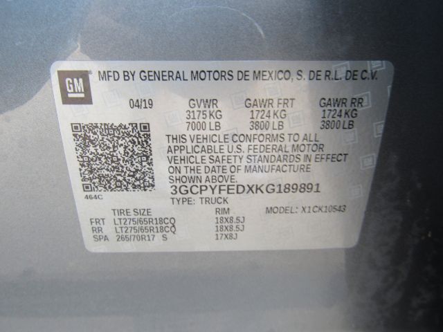 2019 Chevrolet Silverado 1500 LT Trail Boss Plano TX