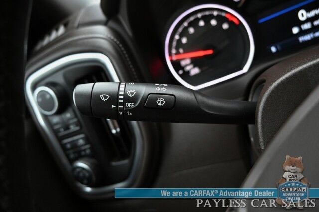 2019 Chevrolet Silverado 1500 LTZ / 4X4 / Crew Cab / AutoStart / 5.3L V8 / Power & Heated Leather Seats / Heated Steering Wheel / Apple CarPlay & Android Auto / Keyless Entry & Start / Block Heater / Tow Package / Matching Leer Canopy Anchorage AK