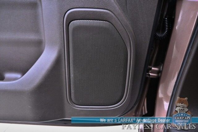 2019 Chevrolet Silverado 1500 LTZ / 4X4 / Crew Cab / AutoStart / 5.3L V8 / Power & Heated Leather Seats / Heated Steering Wheel / Apple CarPlay & Android Auto / Keyless Entry & Start / Block Heater / Tow Package / Matching Leer Canopy Anchorage AK