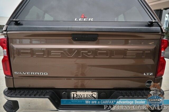 2019 Chevrolet Silverado 1500 LTZ / 4X4 / Crew Cab / AutoStart / 5.3L V8 / Power & Heated Leather Seats / Heated Steering Wheel / Apple CarPlay & Android Auto / Keyless Entry & Start / Block Heater / Tow Package / Matching Leer Canopy Anchorage AK 2019 Chevrolet Silverado 1500 LTZ / 4X4 / Crew Cab / AutoStart / 5.3L V8 / Power & Heated Leather Seats / Heated Steering Wheel / Apple CarPlay & Android Auto / Keyless Entry & Start / Block Heater / Tow Package / Matching Leer Canopy Anchorage AK