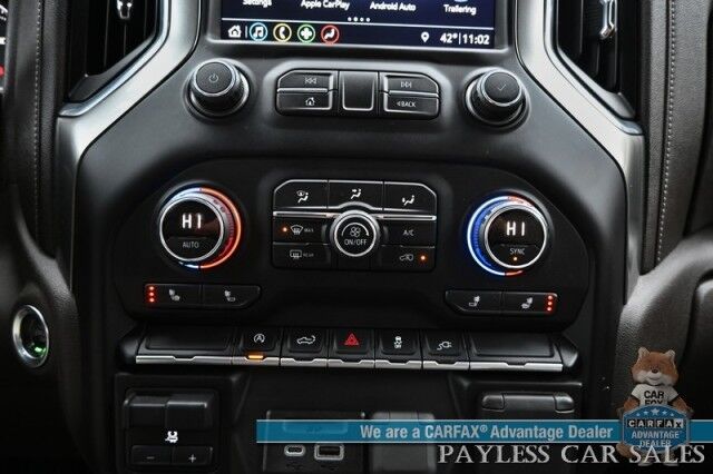 2019 Chevrolet Silverado 1500 LTZ / 4X4 / Crew Cab / AutoStart / 5.3L V8 / Power & Heated Leather Seats / Heated Steering Wheel / Apple CarPlay & Android Auto / Keyless Entry & Start / Block Heater / Tow Package / Matching Leer Canopy Anchorage AK 2019 Chevrolet Silverado 1500 LTZ / 4X4 / Crew Cab / AutoStart / 5.3L V8 / Power & Heated Leather Seats / Heated Steering Wheel / Apple CarPlay & Android Auto / Keyless Entry & Start / Block Heater / Tow Package / Matching Leer Canopy Anchorage AK