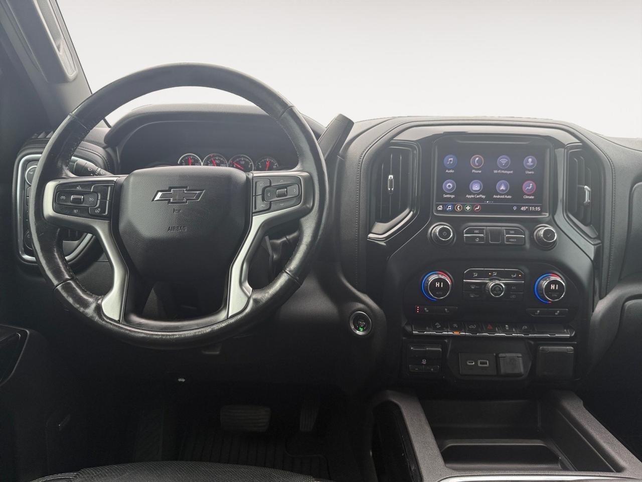 2019 Chevrolet Silverado 1500 RST BLACK WIDOW CREW CAB 4X4, HEATED SEATS, APPLE CARPLAY/ANDROID AUTO, POWER MIRRORS, BACKUP CAMERA, REAR BUMPER STEP, WIFI, KEYLESS START, TOW HOOKS, TOW PACKAGE, BED LINER, RUNNING BOARDS, THIS BLACK WIDOW TRUCK IS SOMETHING DIFFERENT! Norfolk VA