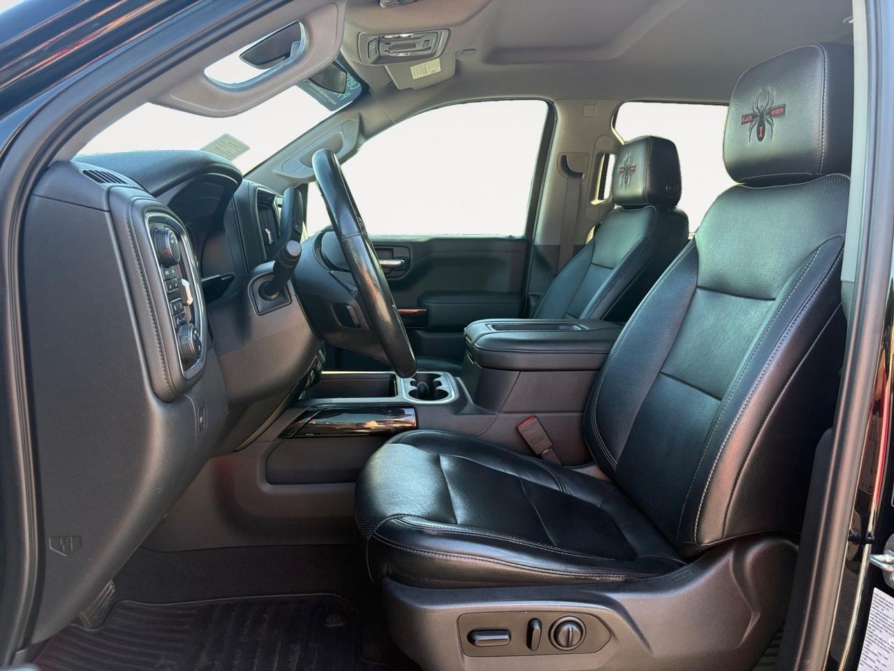 2019 Chevrolet Silverado 1500 RST BLACK WIDOW CREW CAB 4X4, LIFTED, BACKUP CAMERA, PARKING SENSORS, HEATED SEATS, APPLE CARPLAY/ANDROID AUTO, WIFI, KEYLESS START, TOW PACKAGE, BED LINER, RUNNING BOARDS, THIS BLACK WIDOW TRUCK IS SOMETHING DIFFERENT!