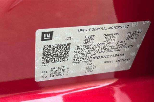2019 Chevrolet Silverado 1500 RST Roseville CA