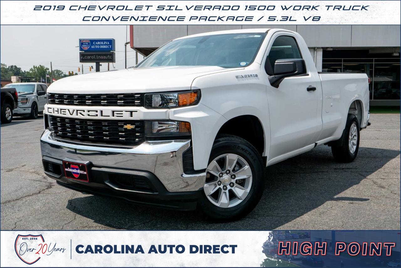 2019 Chevrolet Silverado 1500 Work Truck / Convenience Package / 5.3L V8!