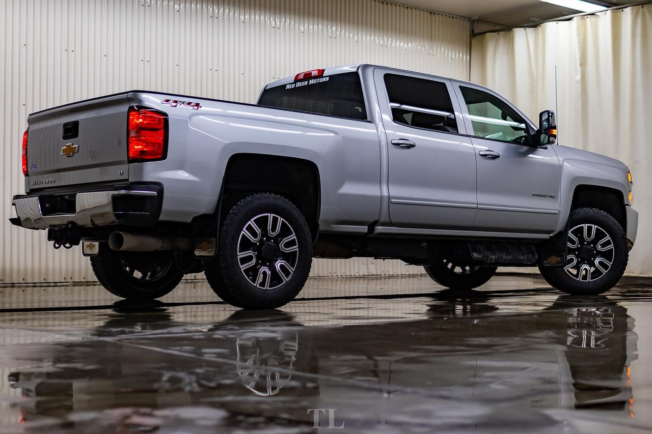 2019 Chevrolet Silverado 2500HD 4x4 Crew Cab LT Diesel Leather BCam Red Deer AB