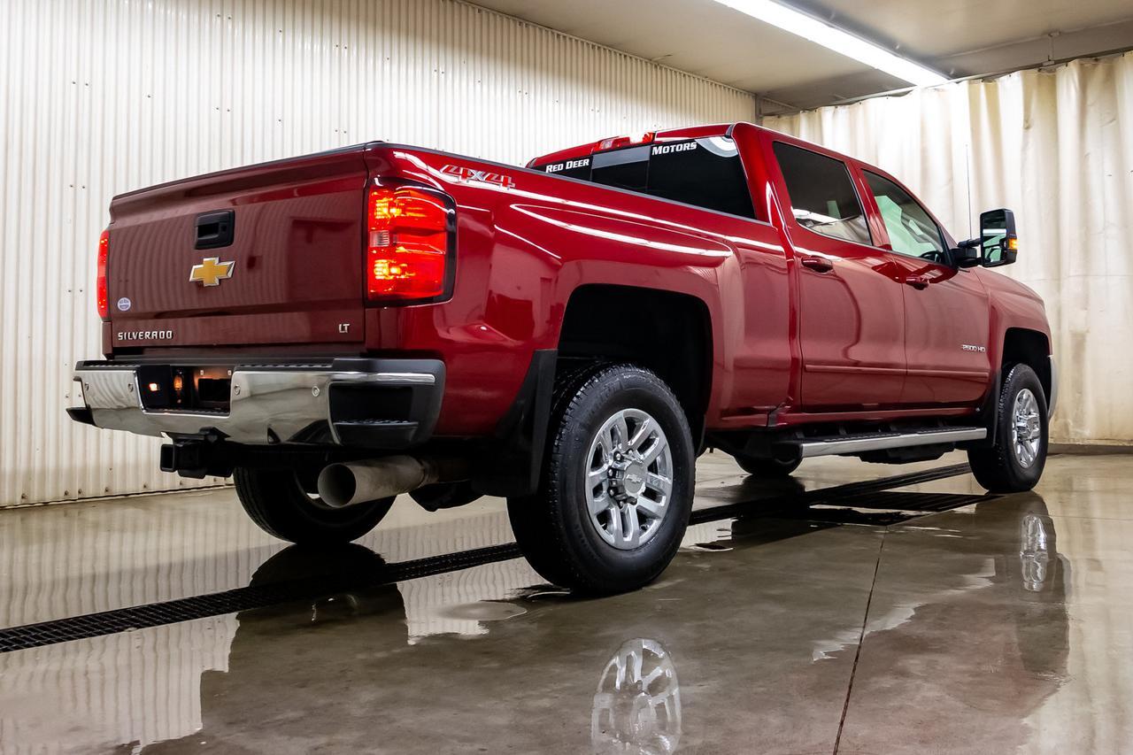 2019 Chevrolet Silverado 2500HD 4x4 Crew Cab LT Diesel Leather BCam Red Deer AB