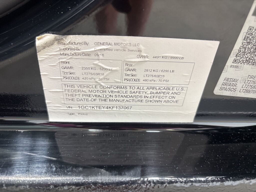 2019 Chevrolet Silverado 2500HD 4x4 Crew Cab LTZ Minocqua WI