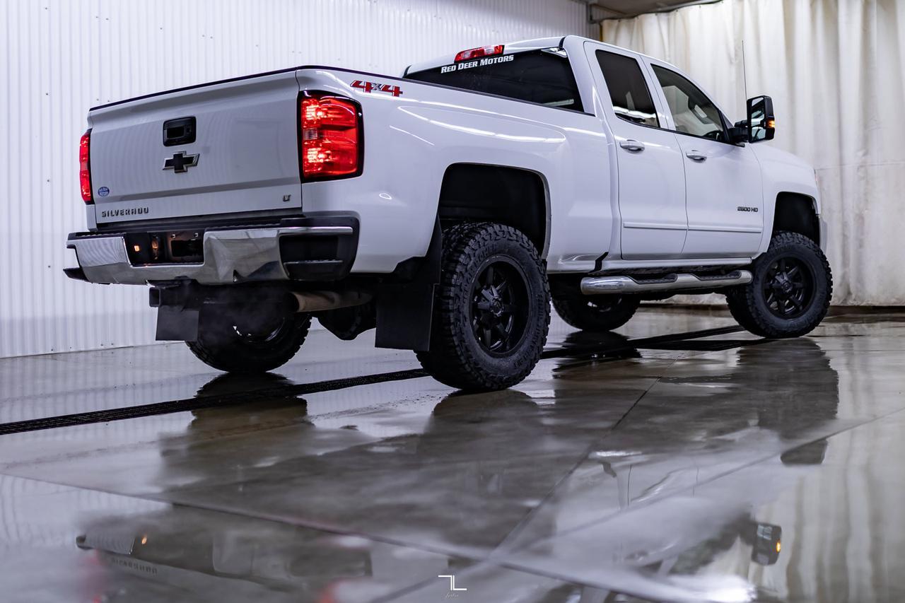 2019 Chevrolet Silverado 2500HD 4x4 Double Cab LT BCam 3" Level Kit Red Deer AB