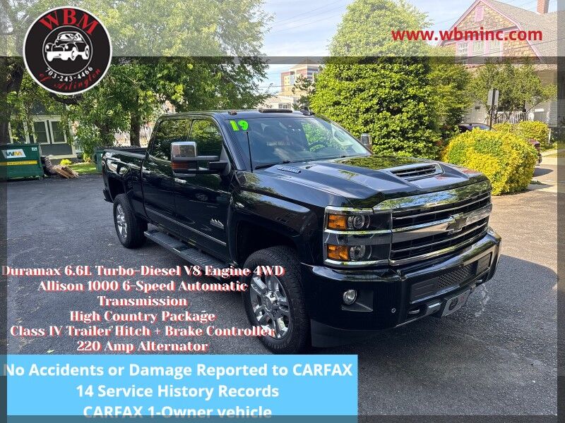 2019 Chevrolet Silverado 2500HD High Country