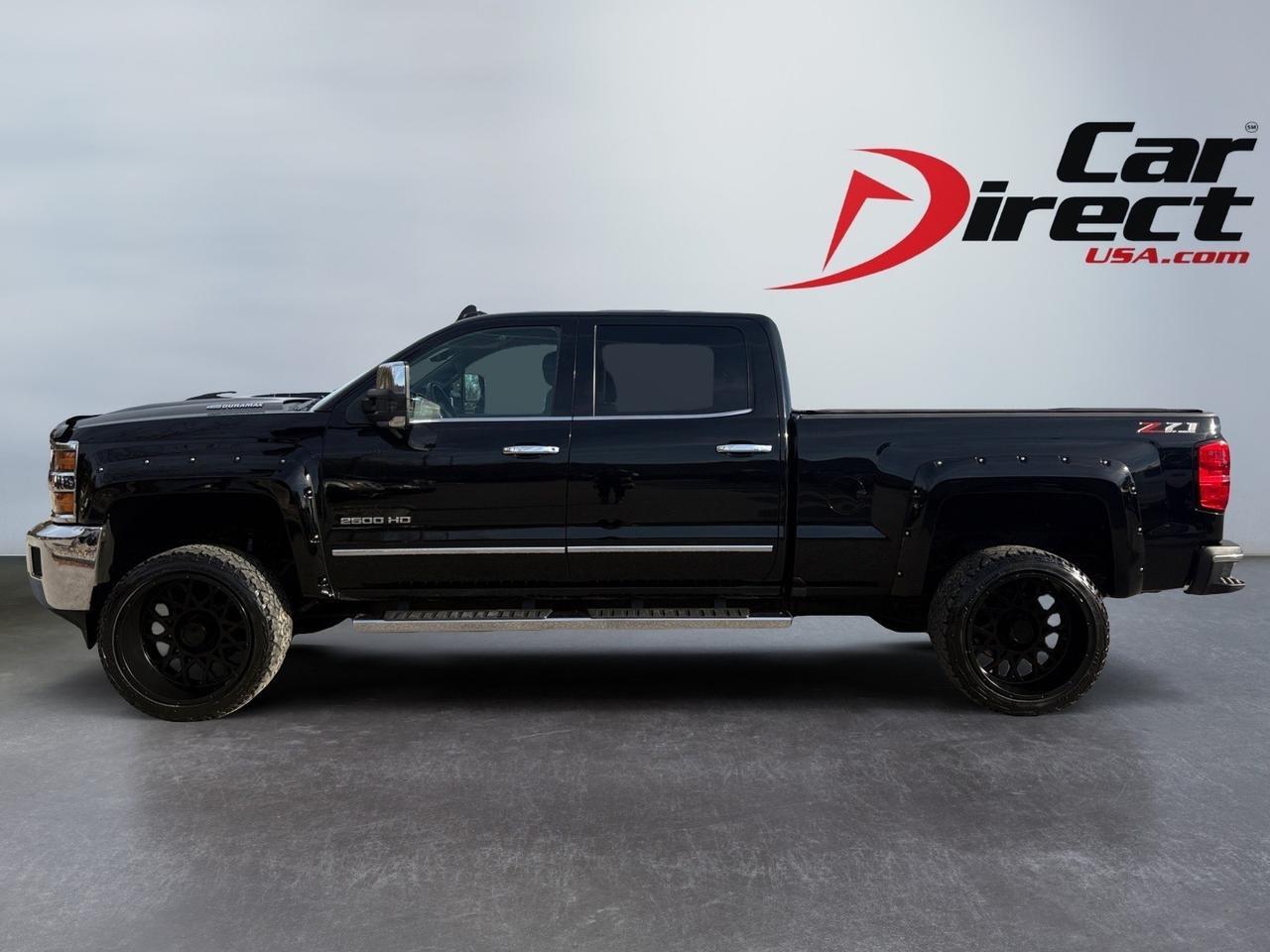 2019 Chevrolet Silverado 2500HD LTZ, LIFTED, RUNNING BOARDS, FENDER FLARES, TOW PACKAGE, BACKUP CAMERA WITH PARKING SENSORS, NAVIGATION, HEATED & COOLING SEATS, APPLE CARPLAY/ANDROID AUTO, LOW MILEAGE, CLEAN CARFAX, COME TEST DRIVE THIS CHEVY TODAY!