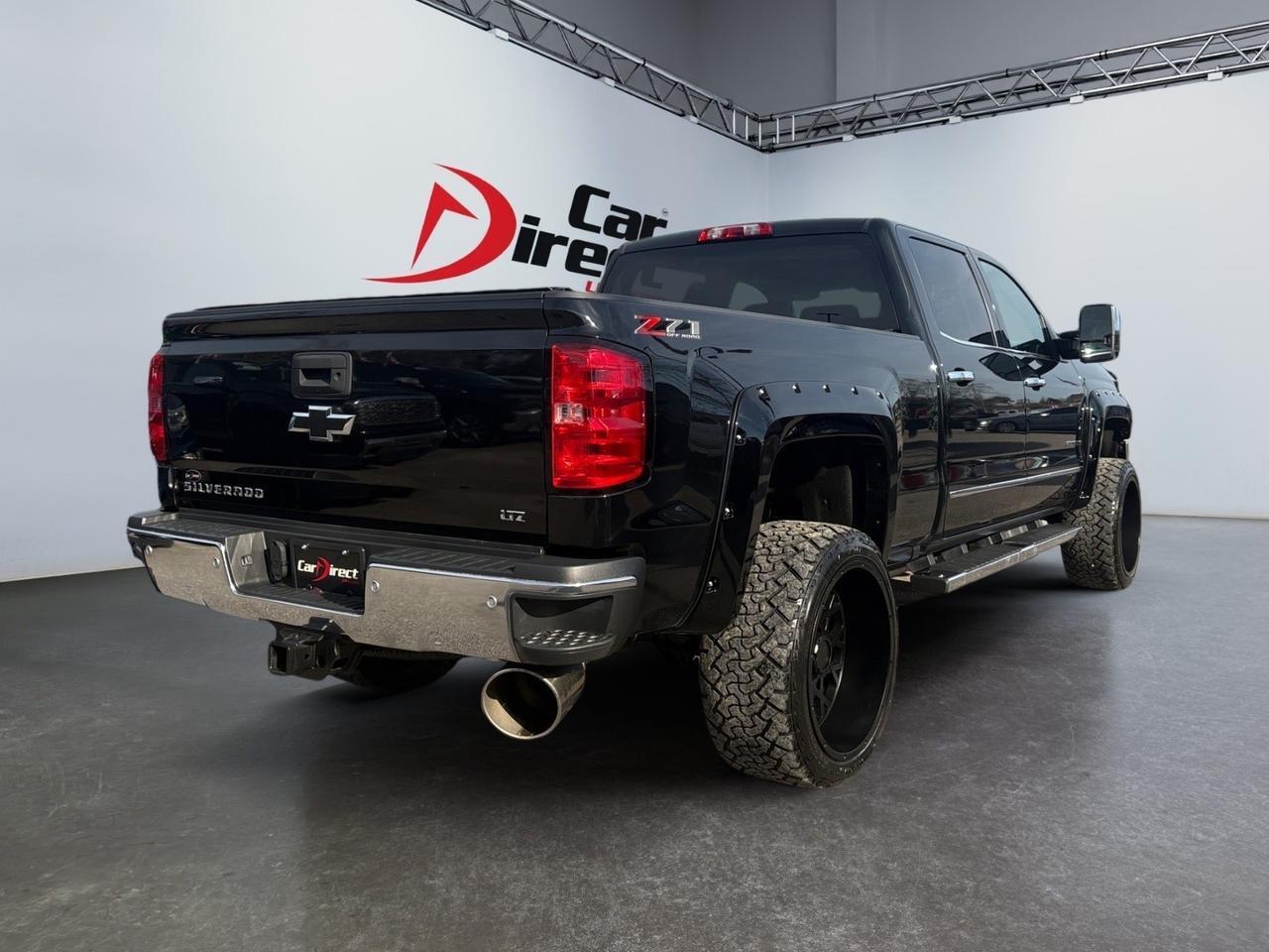2019 Chevrolet Silverado 2500HD LTZ, LIFTED, RUNNING BOARDS, FENDER FLARES, TOW PACKAGE, BACKUP CAMERA WITH PARKING SENSORS, NAVIGATION, HEATED & COOLING SEATS, APPLE CARPLAY/ANDROID AUTO, LOW MILEAGE, CLEAN CARFAX, COME TEST DRIVE THIS CHEVY TODAY! Virginia Beach VA
