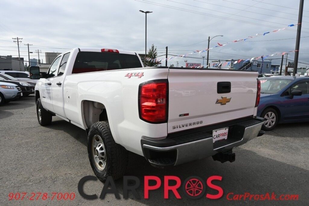 2019 Chevrolet Silverado 2500HD Work Truck - 4X4 - Crew Cab - 6.0L V8 - Premium Leather Seats - Bluetooth - Power Locks, Windows & Mirrors - Back Up Camera - Cruise Control - Seats 6 - Keyless Entry - Tow Pkg Anchorage AK