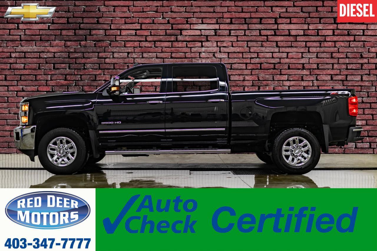 2019 Chevrolet Silverado 3500HD 4x4 Crew Cab LTZ Z71 Diesel Leather Roof Nav