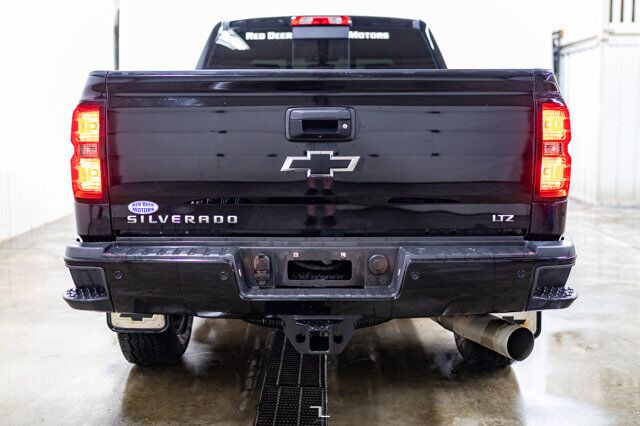 2019 Chevrolet Silverado 3500HD 4x4 Crew Cab LTZ Z71 Diesel Leather Roof Nav Red Deer AB