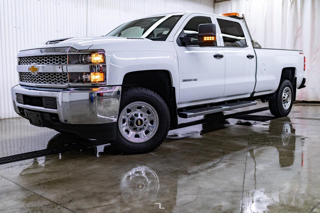 2019 Chevrolet Silverado 3500HD 4x4 Crew Cab WT Diesel BCam Red Deer AB