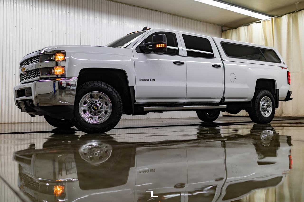 2019 Chevrolet Silverado 3500HD 4x4 Crew Cab WT Longbox Diesel BCam Red Deer AB