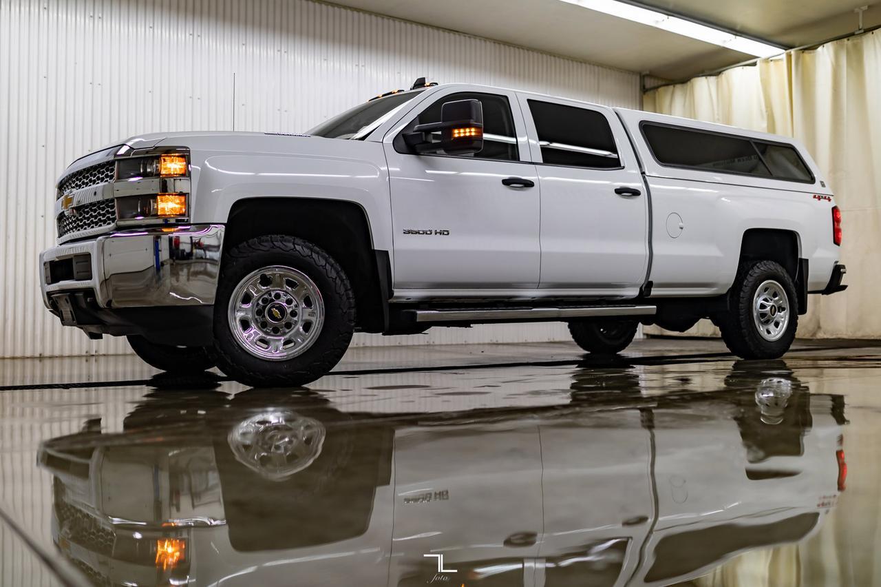2019 Chevrolet Silverado 3500HD 4x4 Crew Cab WT Longbox Diesel BCam Red Deer AB