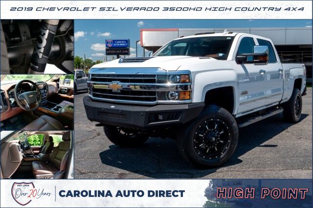 2019 Chevrolet Silverado 3500HD High Country 4X4 / Plus Package / Duramax Diesel!