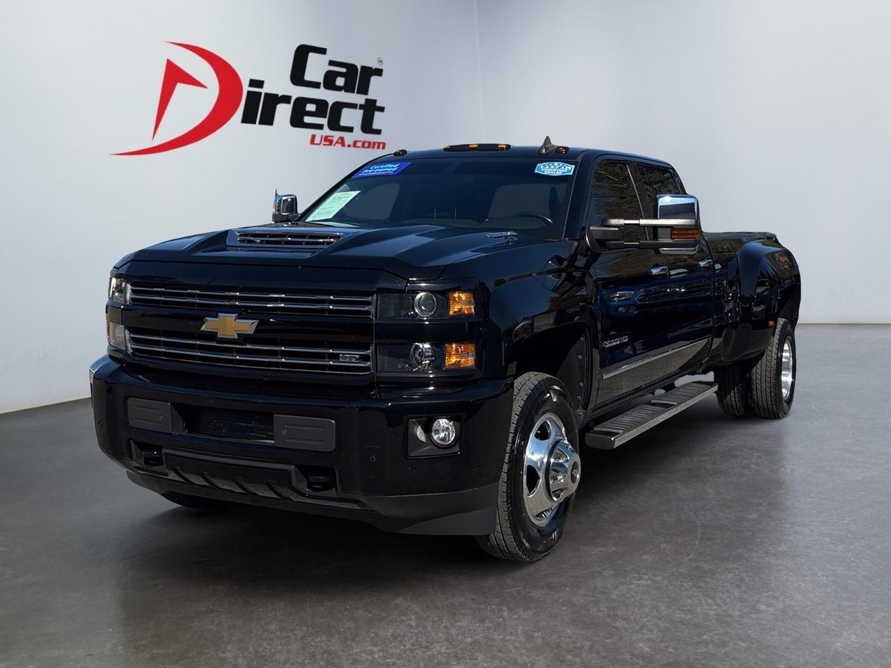 2019 Chevrolet Silverado 3500HD LTZ, DUALLY TOW PACKAGE, RUNNING BOARDS, HARD TONNEAU COVER, APPLE CARPLAY/ANDROID AUTO, HEATED & COOLING SEATS, BLIND SPOT ALERT, BACKUP CAMERA WITH PARKING SENSORS, ONLY 59K MILES, JUST 1 OWNER, RIDE BIG IN THIS 3500! Virginia Beach VA