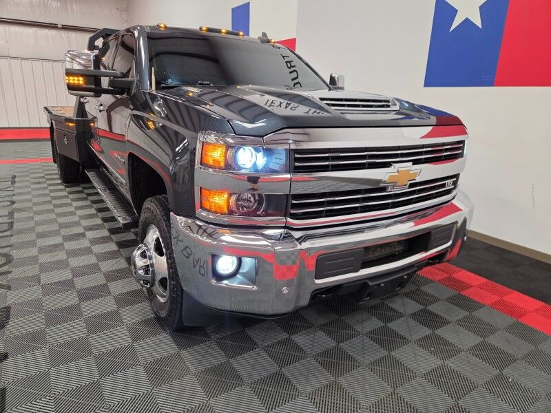 2019 Chevrolet Silverado 3500HD LTZ Dually Flatbed 6.6L Duramax Diesel GPS Camera FREE WARRANTY Arlington TX
