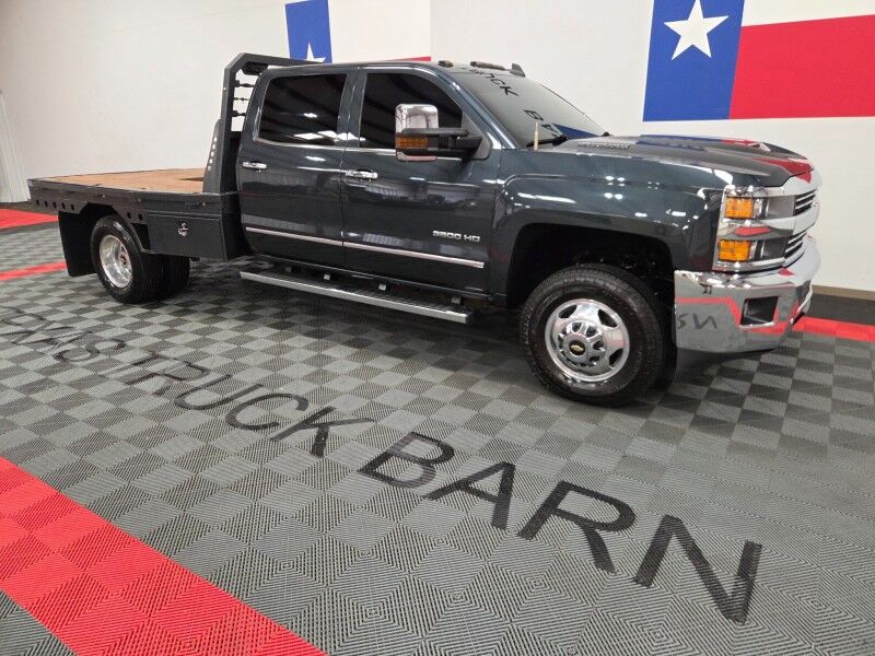 2019 Chevrolet Silverado 3500HD LTZ Dually Flatbed 6.6L Duramax Diesel GPS Camera FREE WARRANTY Arlington TX