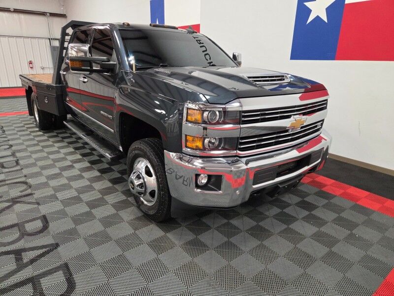 2019 Chevrolet Silverado 3500HD LTZ Dually Flatbed 6.6L Duramax Diesel GPS Camera FREE WARRANTY Arlington TX