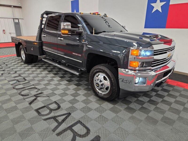 2019 Chevrolet Silverado 3500HD LTZ Dually Flatbed 6.6L Duramax Diesel GPS Camera FREE WARRANTY Arlington TX