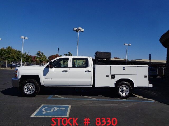 2019 Chevrolet Silverado 3500HD Utility ~ 4x4 ~ Crew Cab ~ Only 73K Miles! Rocklin CA