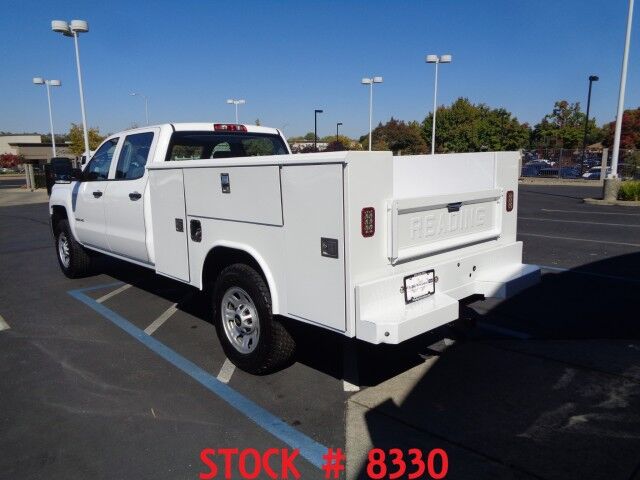 2019 Chevrolet Silverado 3500HD Utility ~ 4x4 ~ Crew Cab ~ Only 73K Miles! Rocklin CA