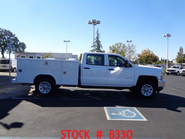 2019 Chevrolet Silverado 3500HD Utility ~ 4x4 ~ Crew Cab ~ Only 73K Miles! Rocklin CA
